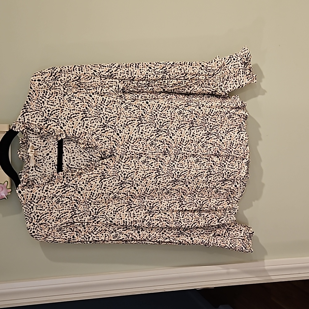 Ba&Sh Patterned Button Front Blouse - image 1